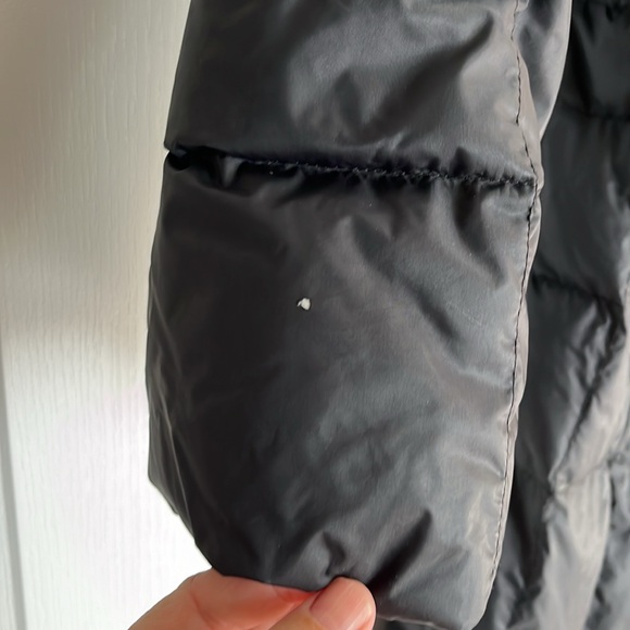 MONCLER LADIES BLACK QUARTER LENGTH JACKET-M—PLEASE READ - Picture 5 of 15